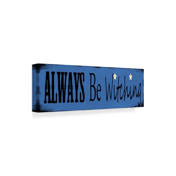 Valarie Wade 'Always Be Witching' Canvas Art,6x19